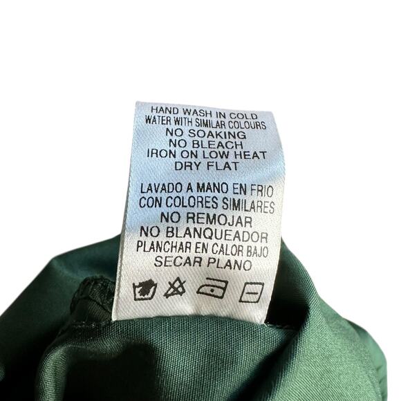 MABLE Orlaith Green Pink Embroidered Tiered Maxi Dress Women's Size Medium - Picture 7 of 10